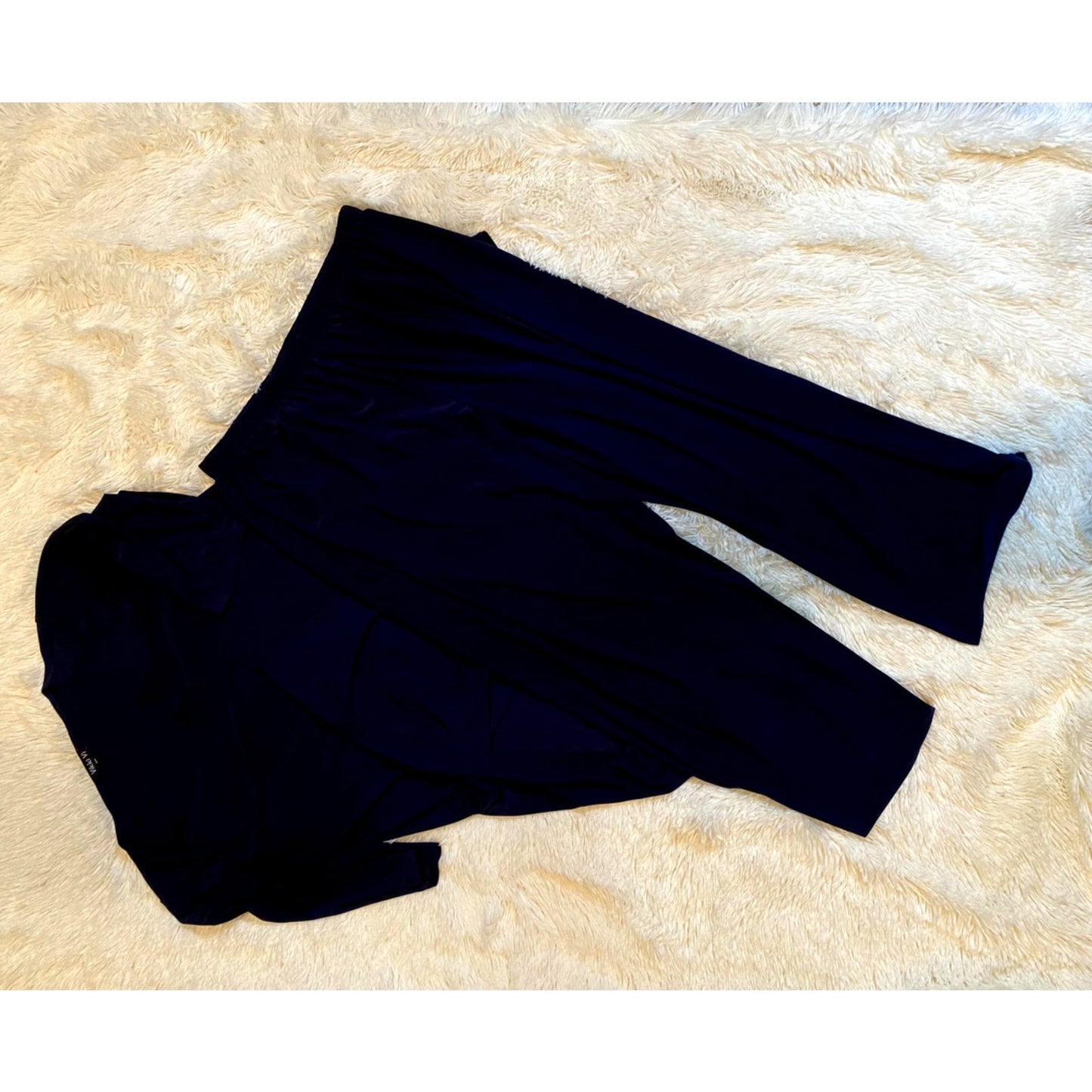 Vikki Vi  2 Piece Blue Pant Set - Sz. 0X/1X (EUC)