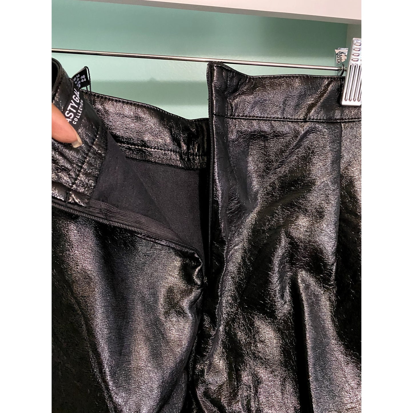 Nasty Gal Faux Leather Pants - Size 16 (NWT)