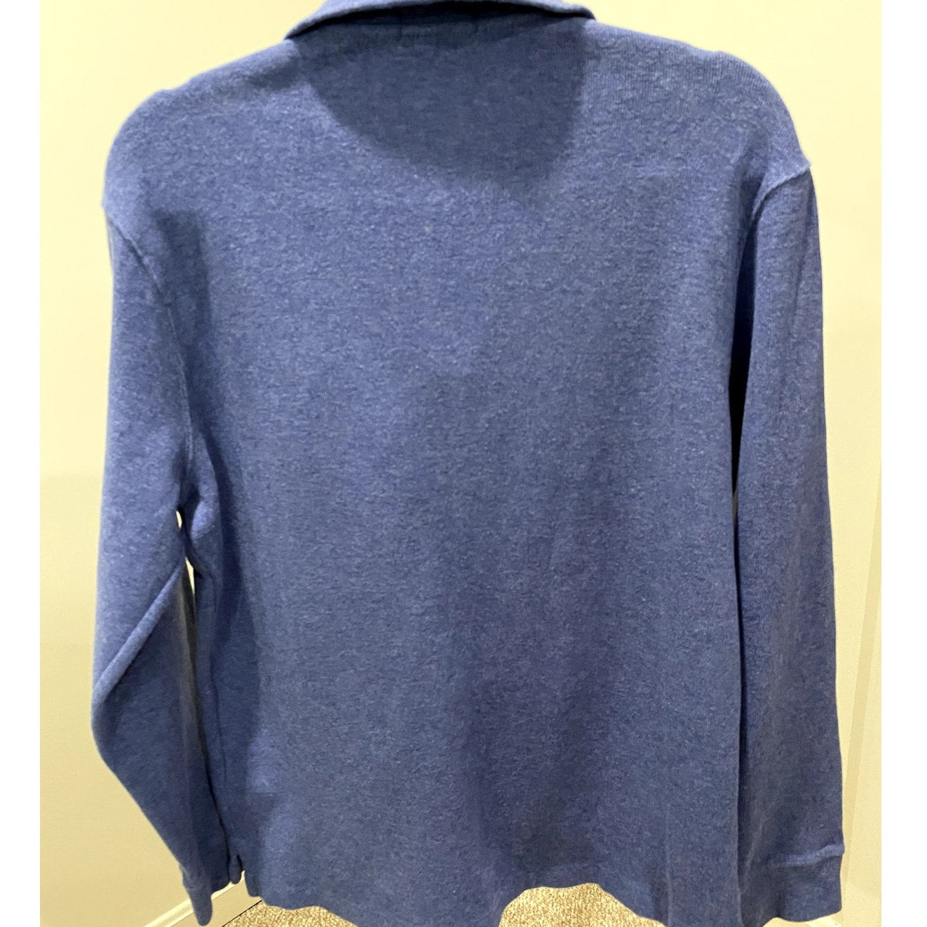 Polo Ralph Lauren Blue Half Zip Sweater - Size M (EUC)