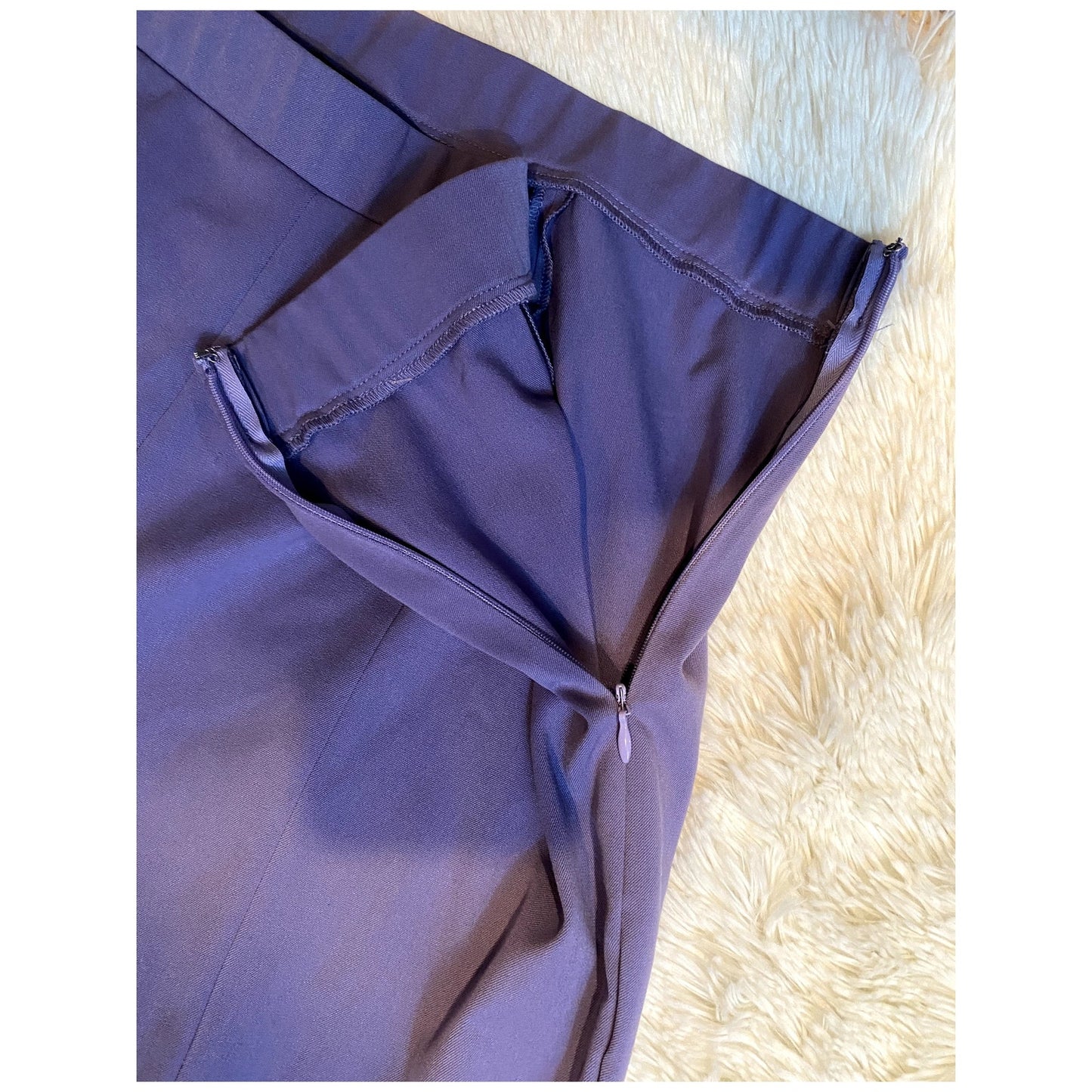 1.STATE  Split Cuff Straight Leg Lavender (Purple) Pants - Sz. 14W (NWT)