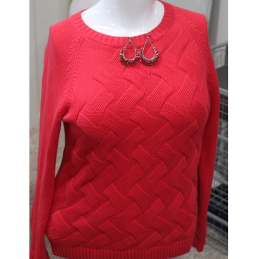 Lands’ End Red Drifter Sweater - Size XL (EUC)