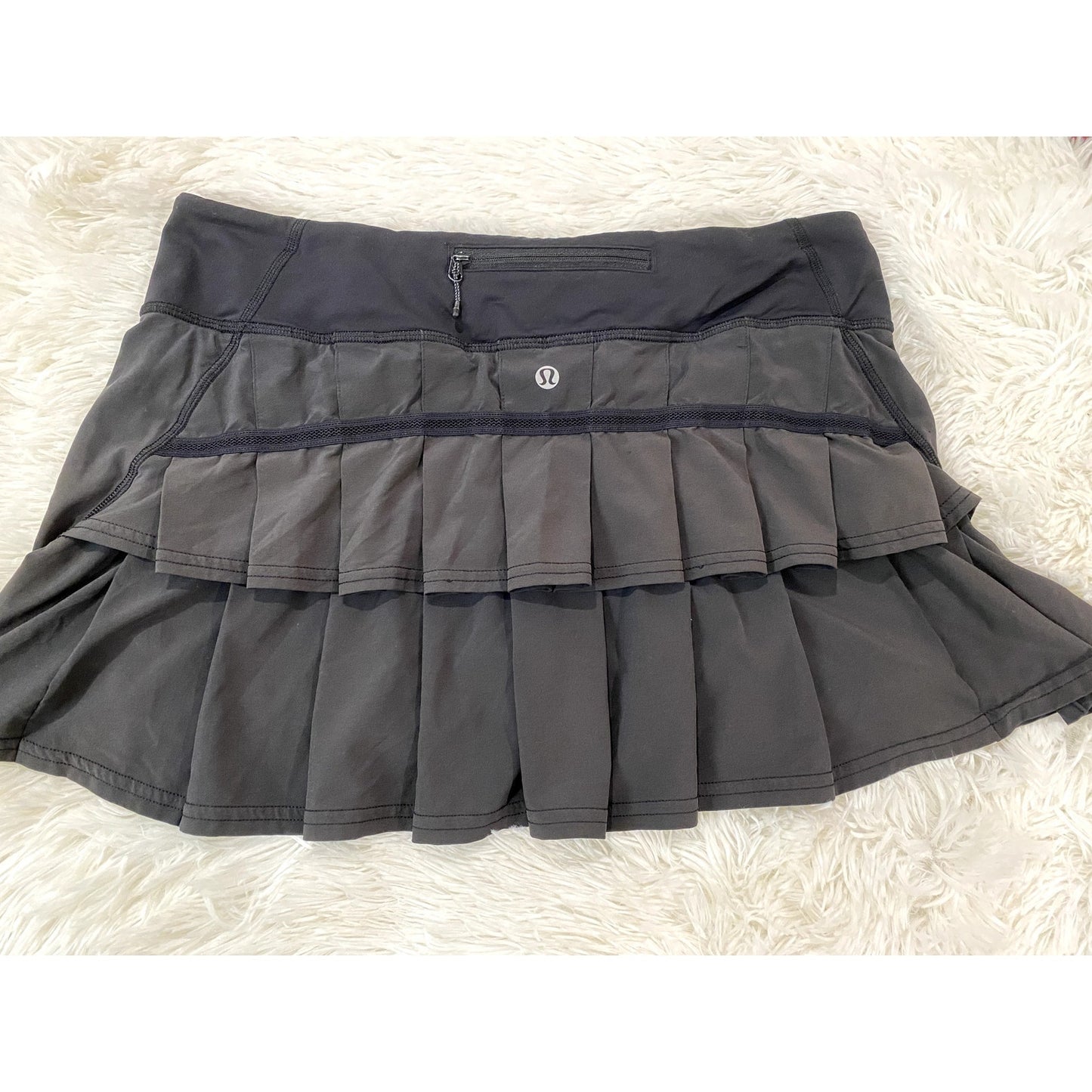 Lululemon Black Pace Setter Skirt  - Sz. 8 (EUC)