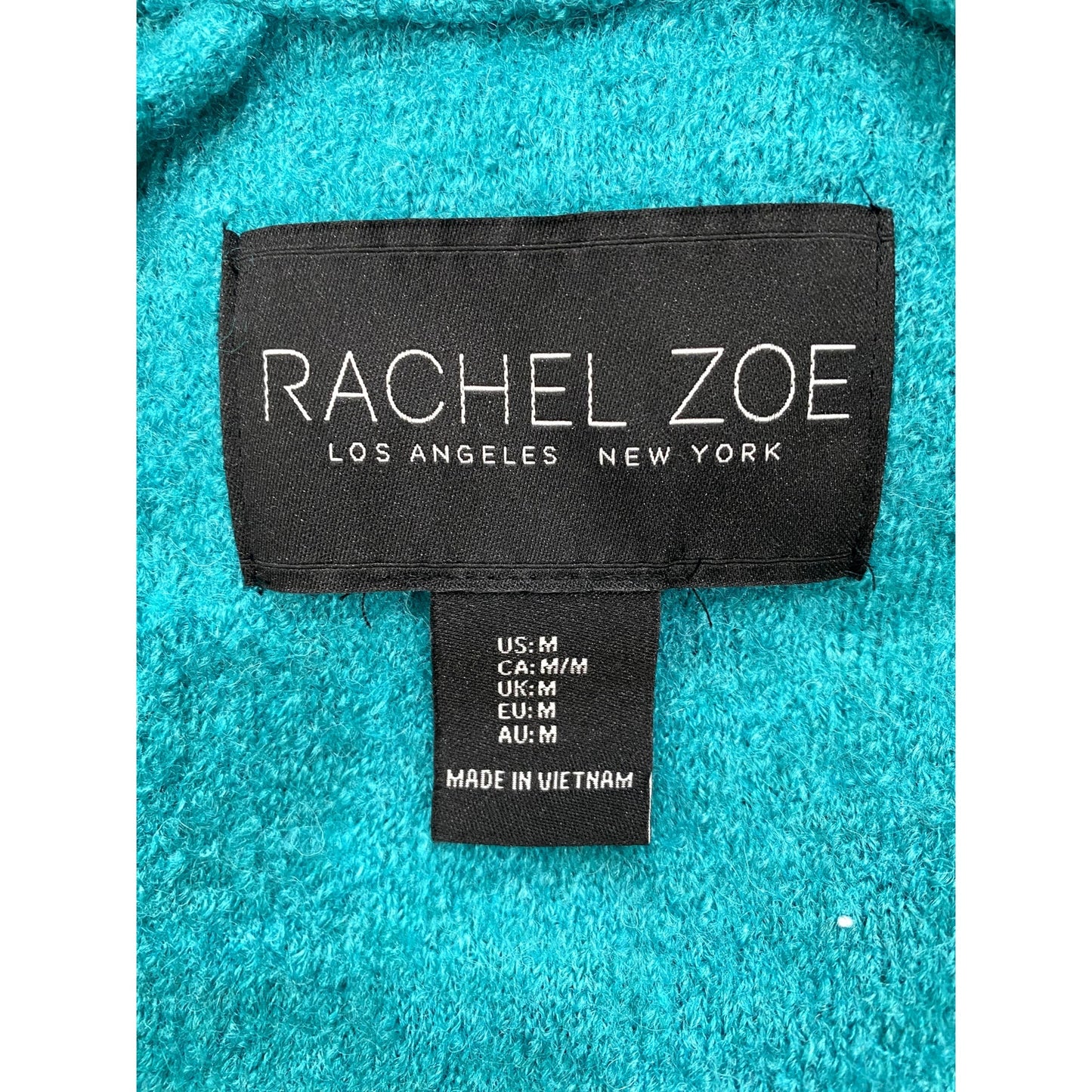 Rachel Zoe Teal Wool Blend Open Jacket  - Size M (EUC)