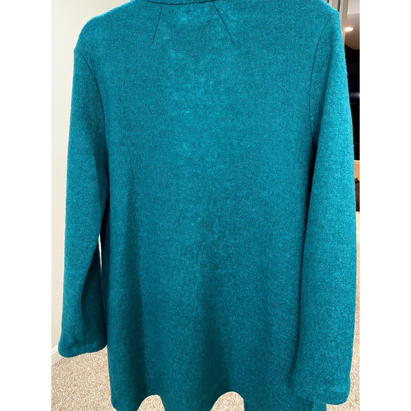 Rachel Zoe Teal Wool Blend Open Jacket  - Size M (EUC)