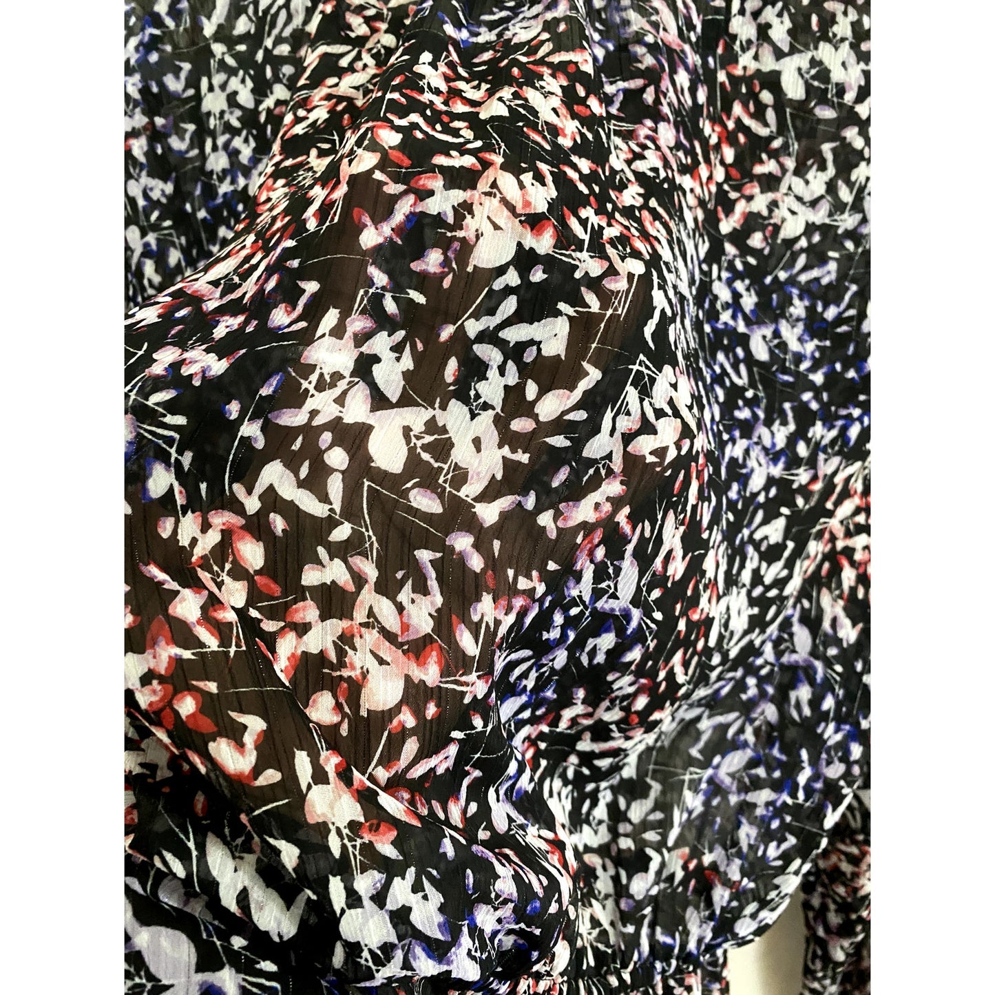 Liz Claiborne Multiprint Blouse - Size LT (EUC)