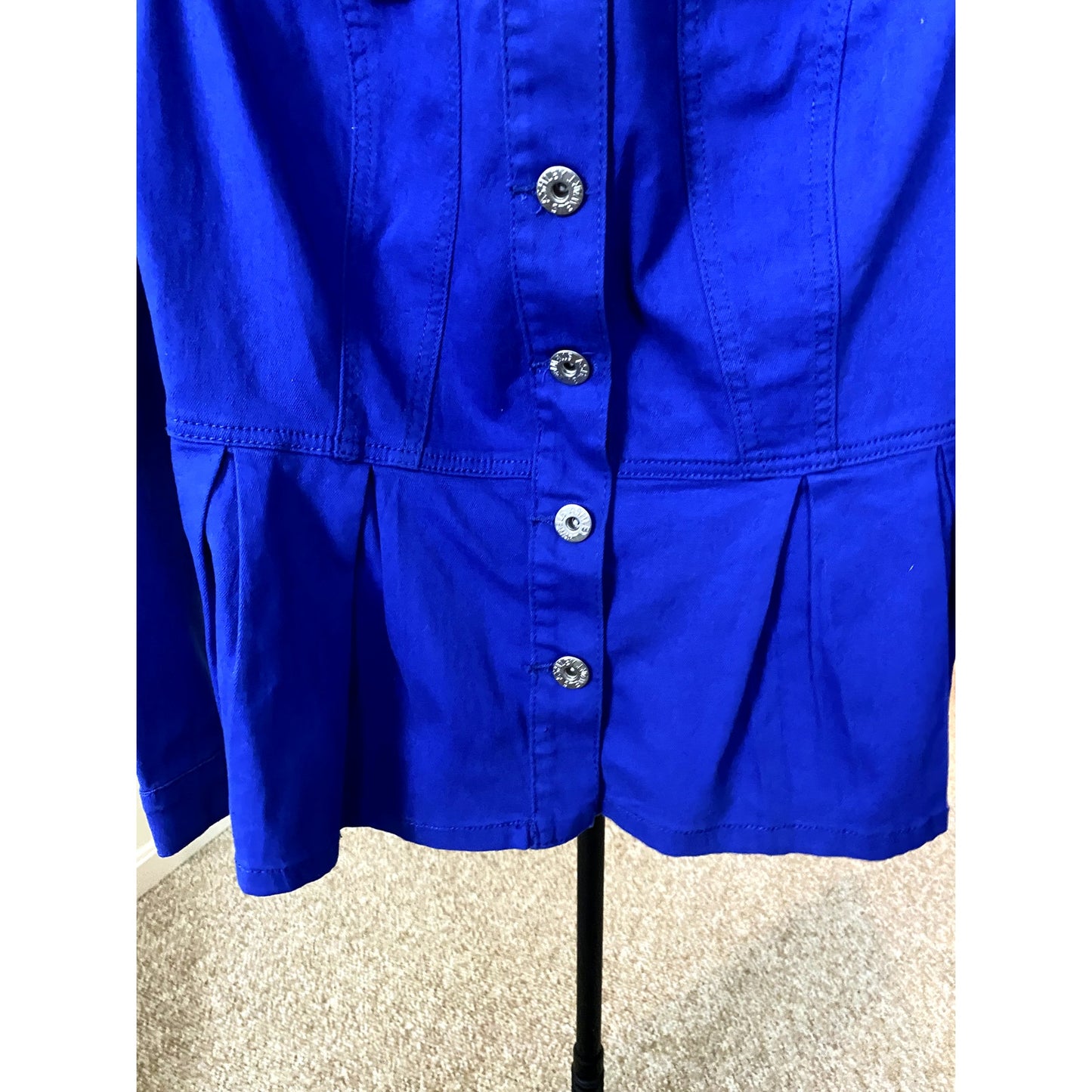 Ashley Stewart Colbolt Blue Jacket  - Sz.14/16 (NWT)