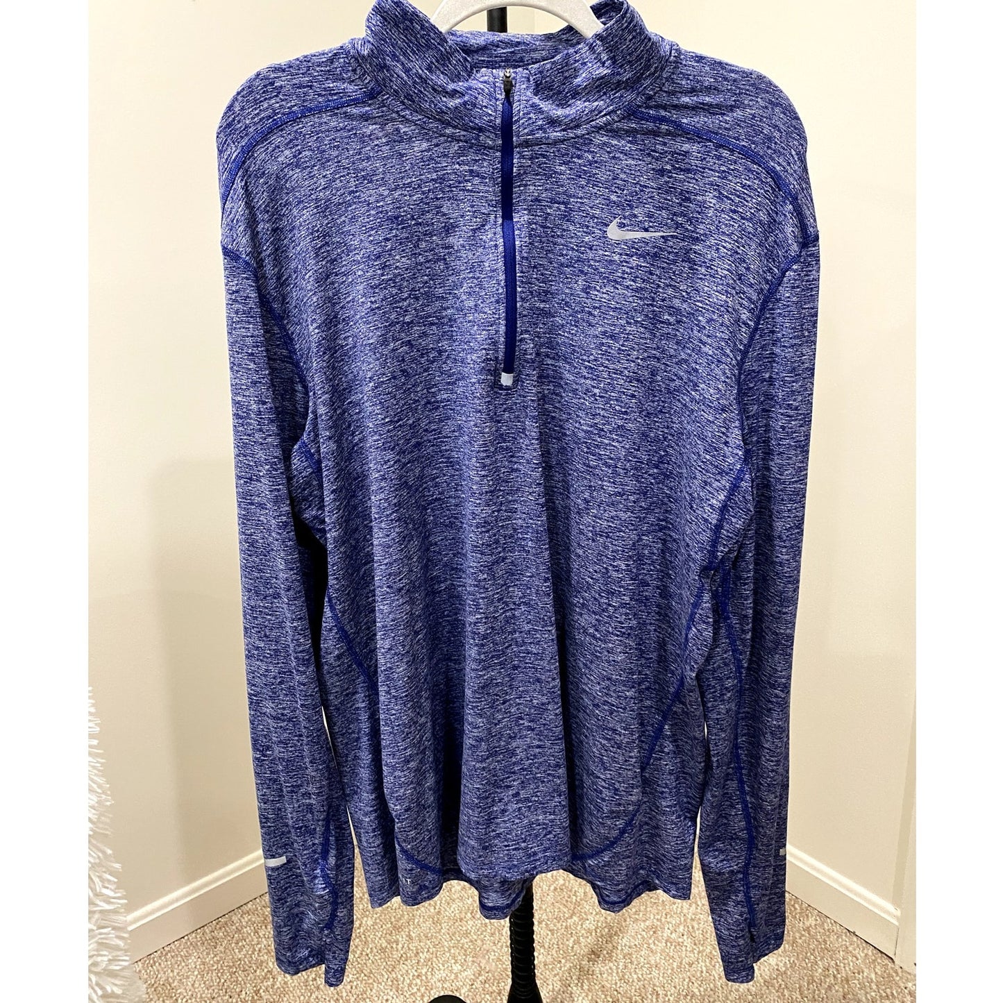 NIKE Men’s Dri-FIT 1/2 Zip Running Long Sleeve Top - Size XL