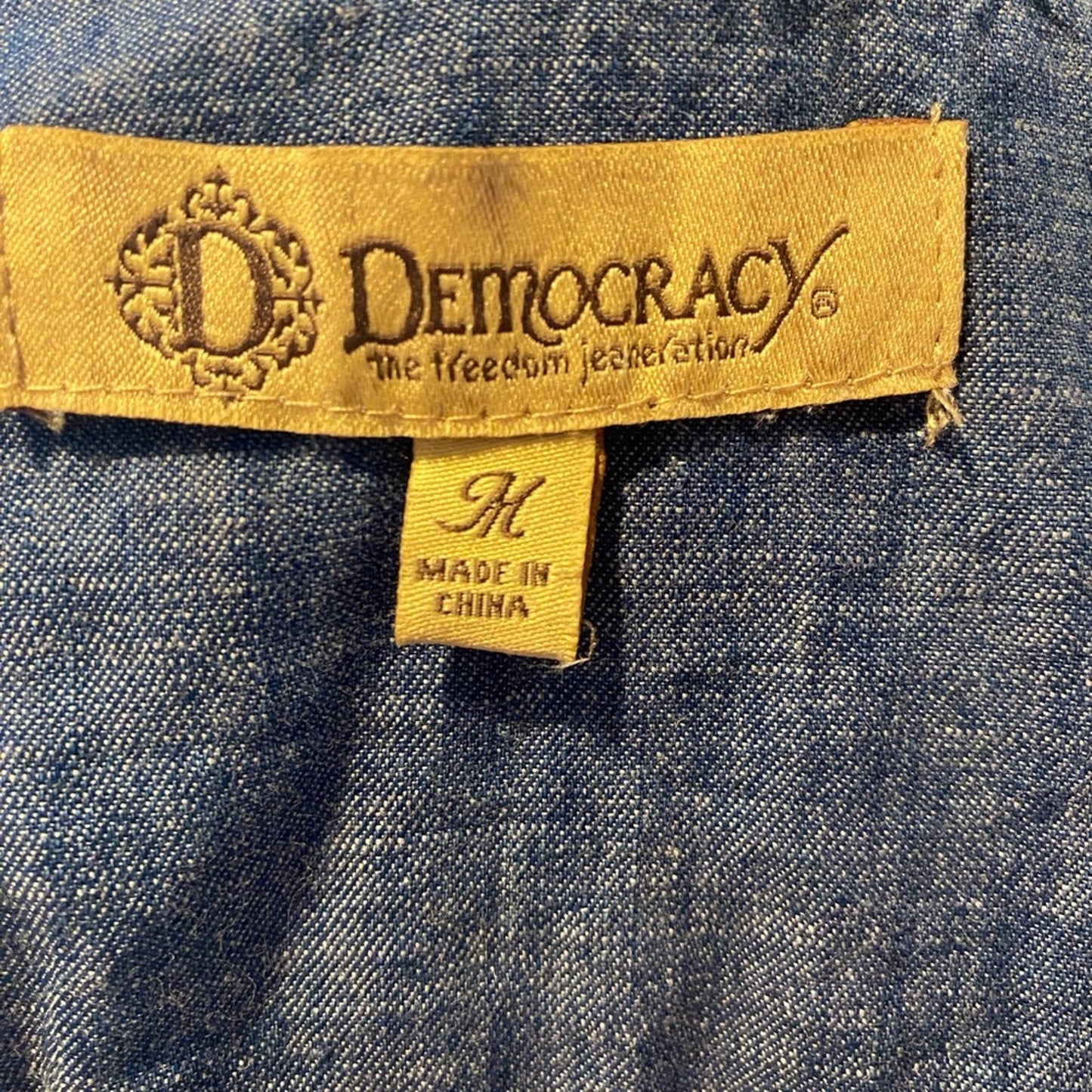 Democracy Ombré Denim Shirt