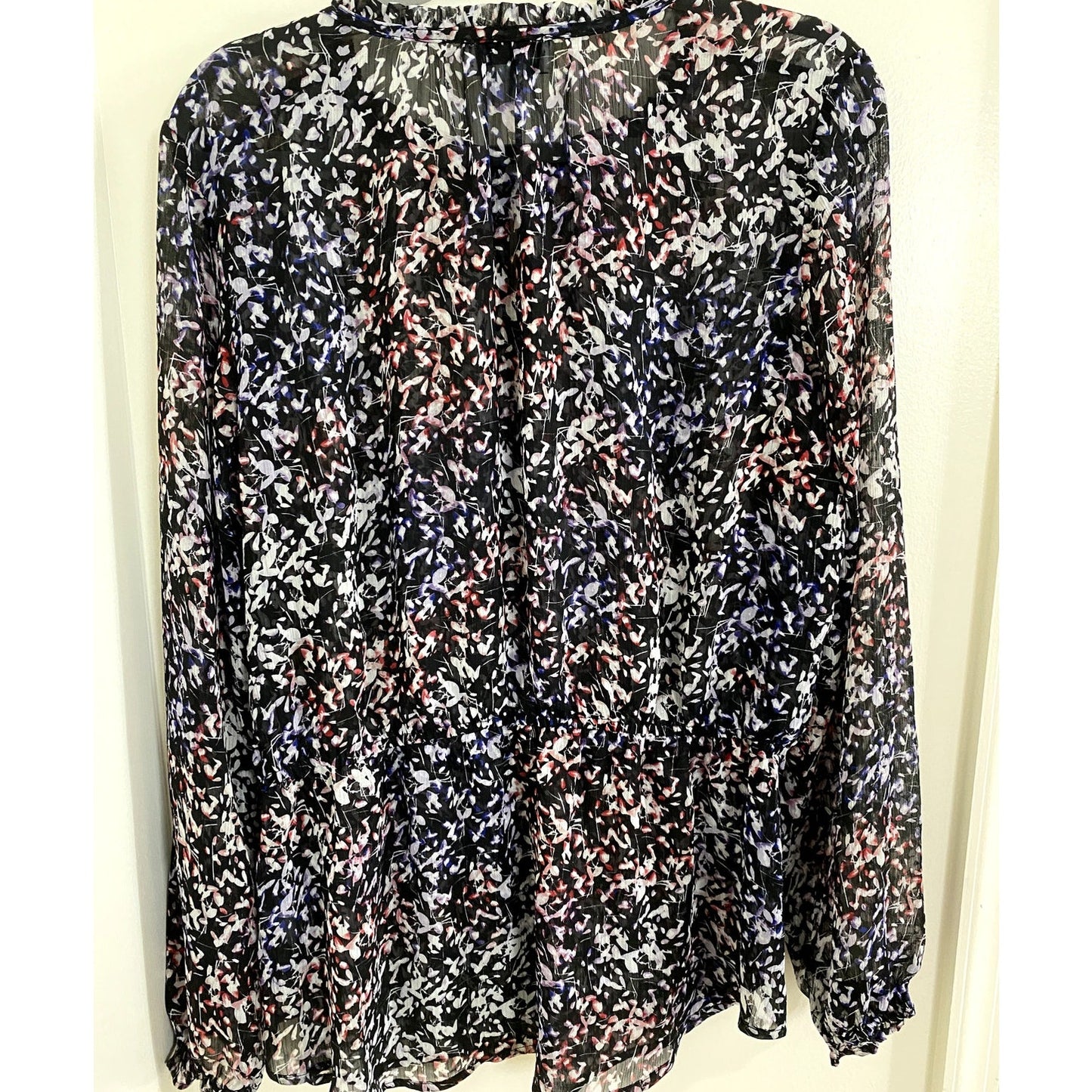 Liz Claiborne Multiprint Blouse - Size LT (EUC)