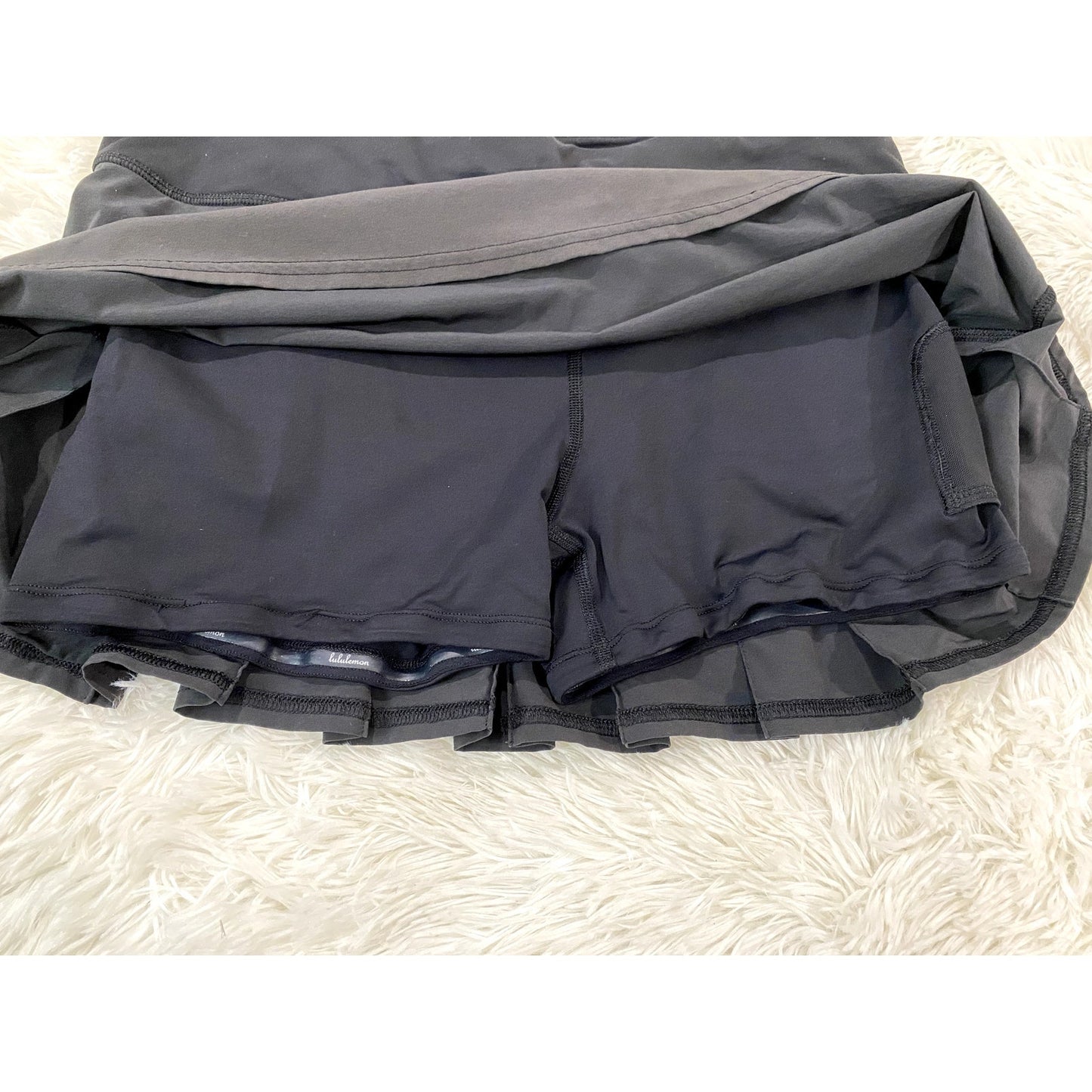 Lululemon Black Pace Setter Skirt  - Sz. 8 (EUC)