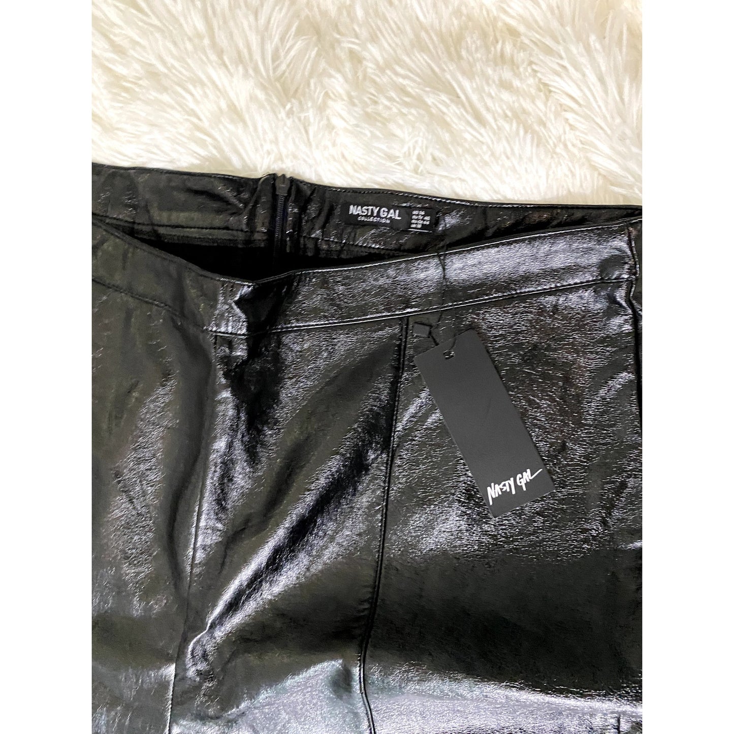 Nasty Gal Faux Leather Pants - Size 16 (NWT)