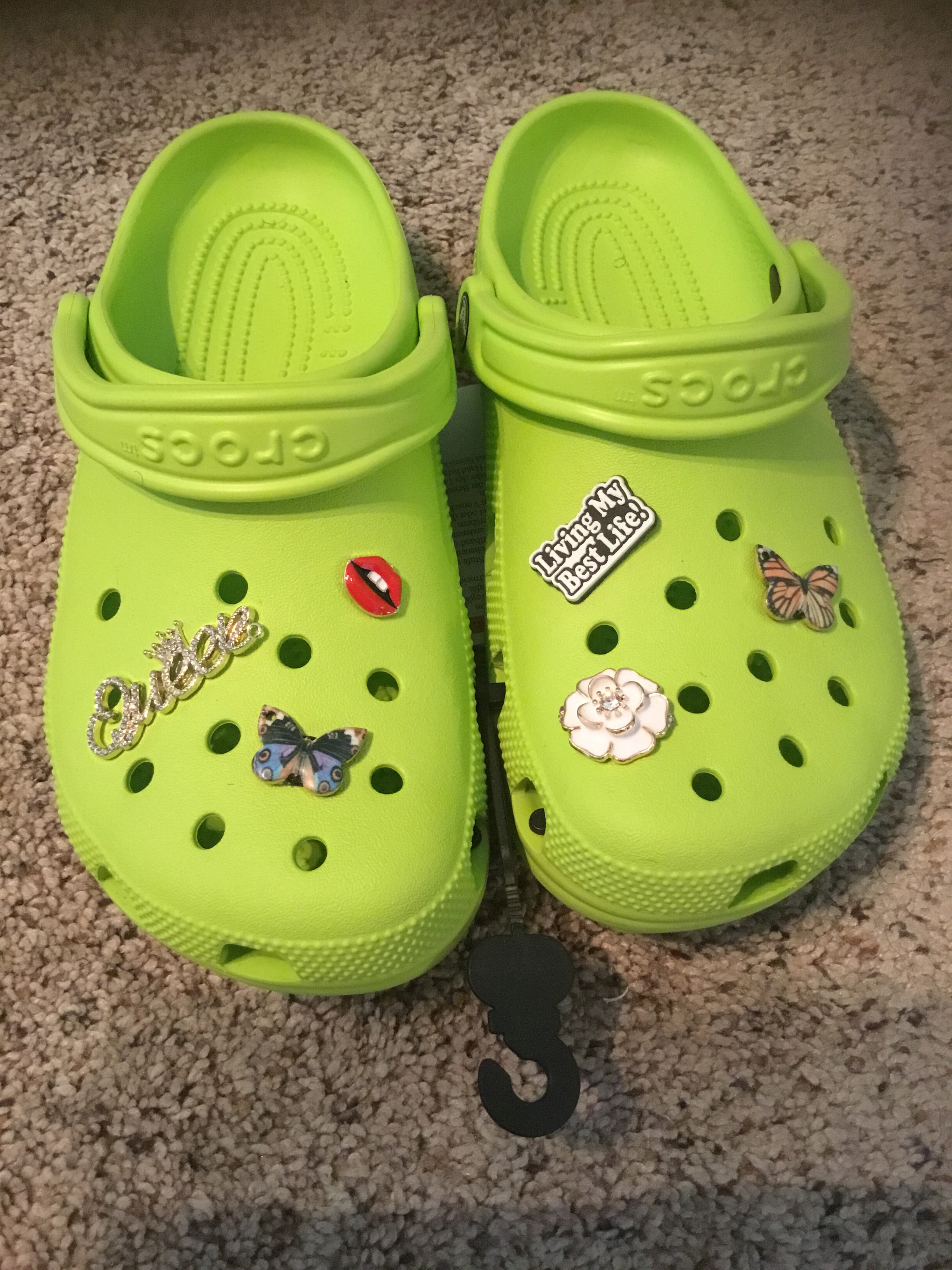 Copy of Custom Crocs 5 Women s SIZE 8