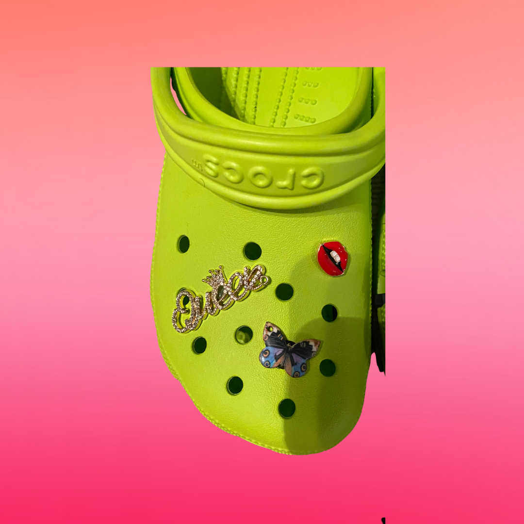 CROCS, Shoes, Customized Womans Size 8 Crocs